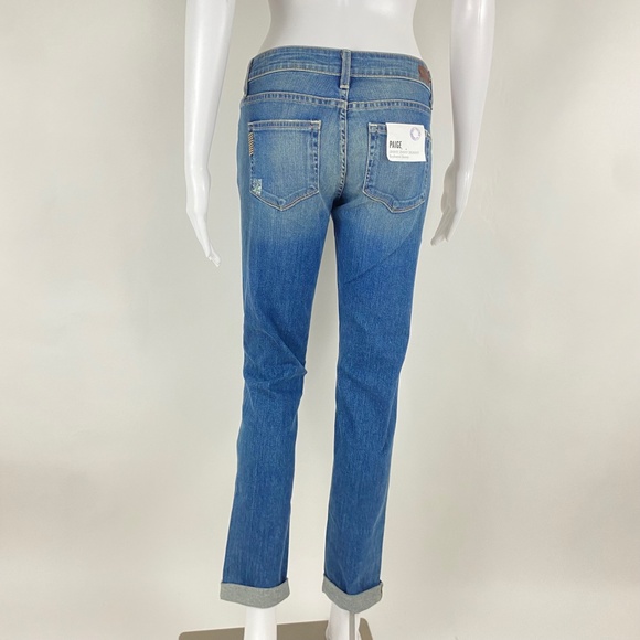 Paige Jimmy Jimmy Skinny Boyfriend Jeans NWT Womens Size 23 - Picture 2 of 4